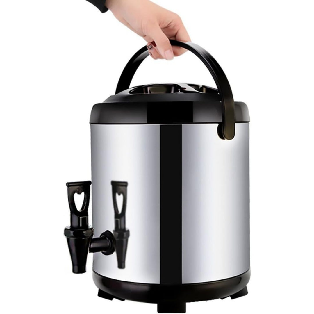 Distributeur d'eau chaude 0.8 l en aluminium 1500 w bleu