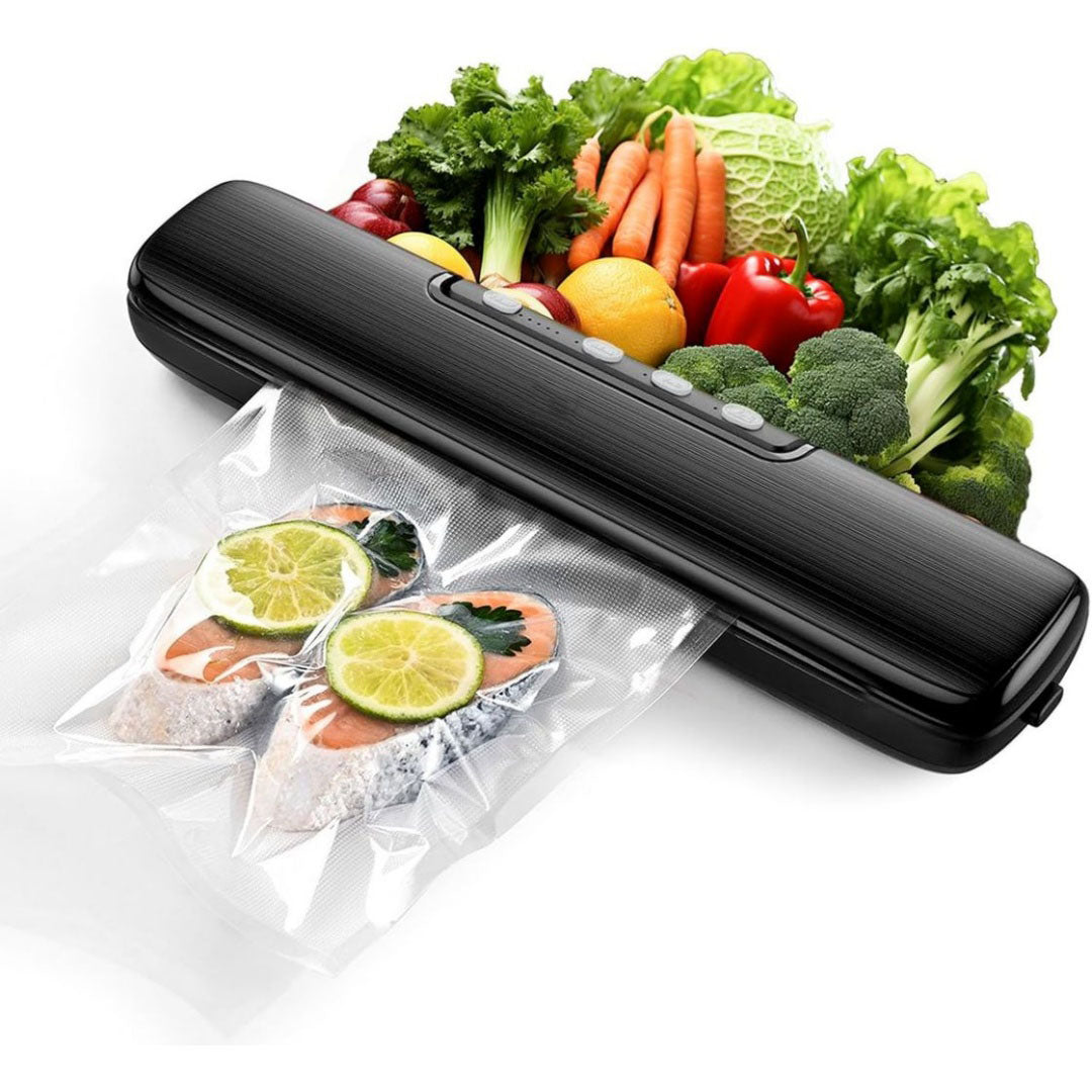 Appareil de mise sous vide en verre trempe pour camping noir