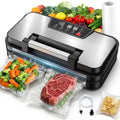 Appareil de mise sous vide en aluminium noir pour voyage