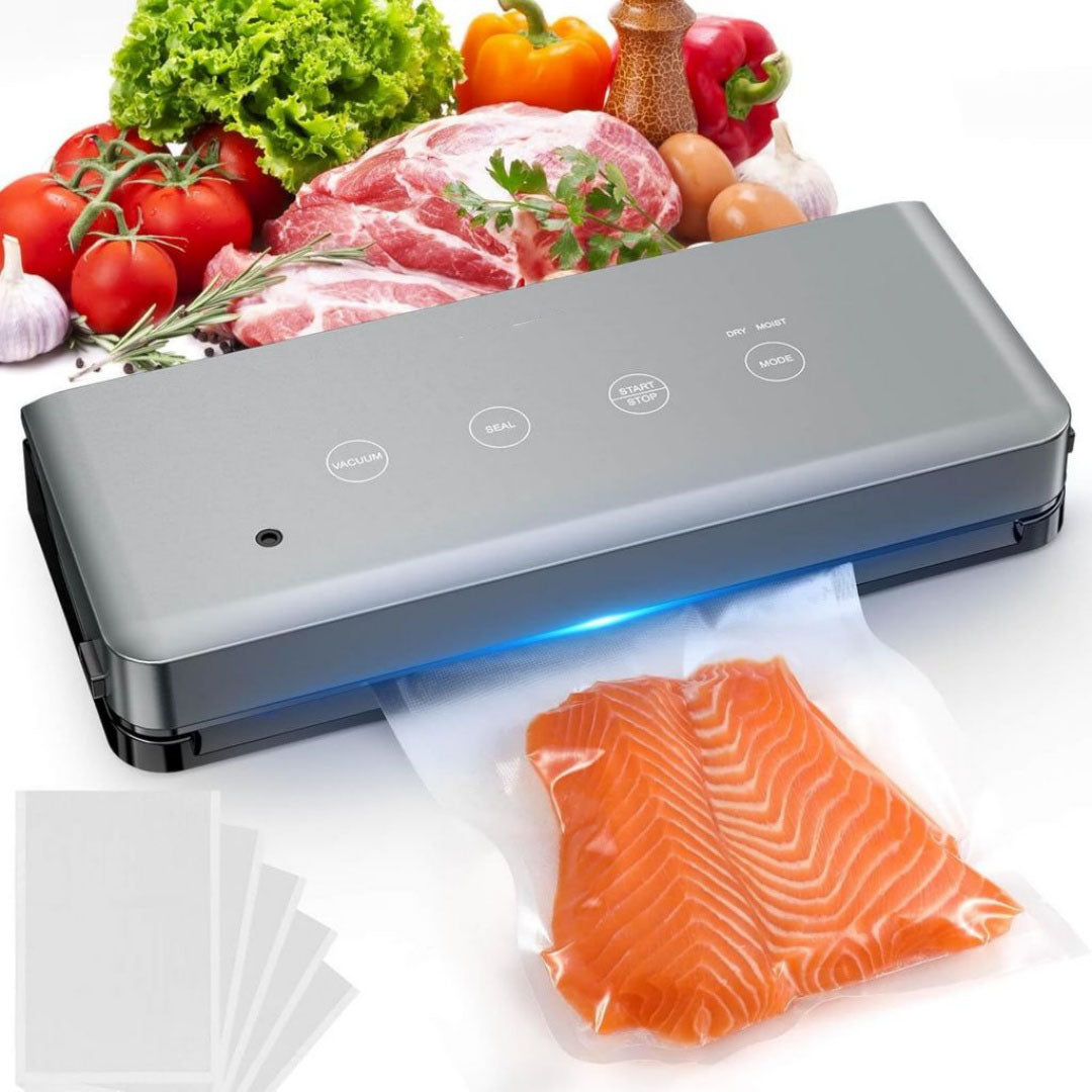 Appareil de mise sous vide en plastique alimentaire noir pour bureau