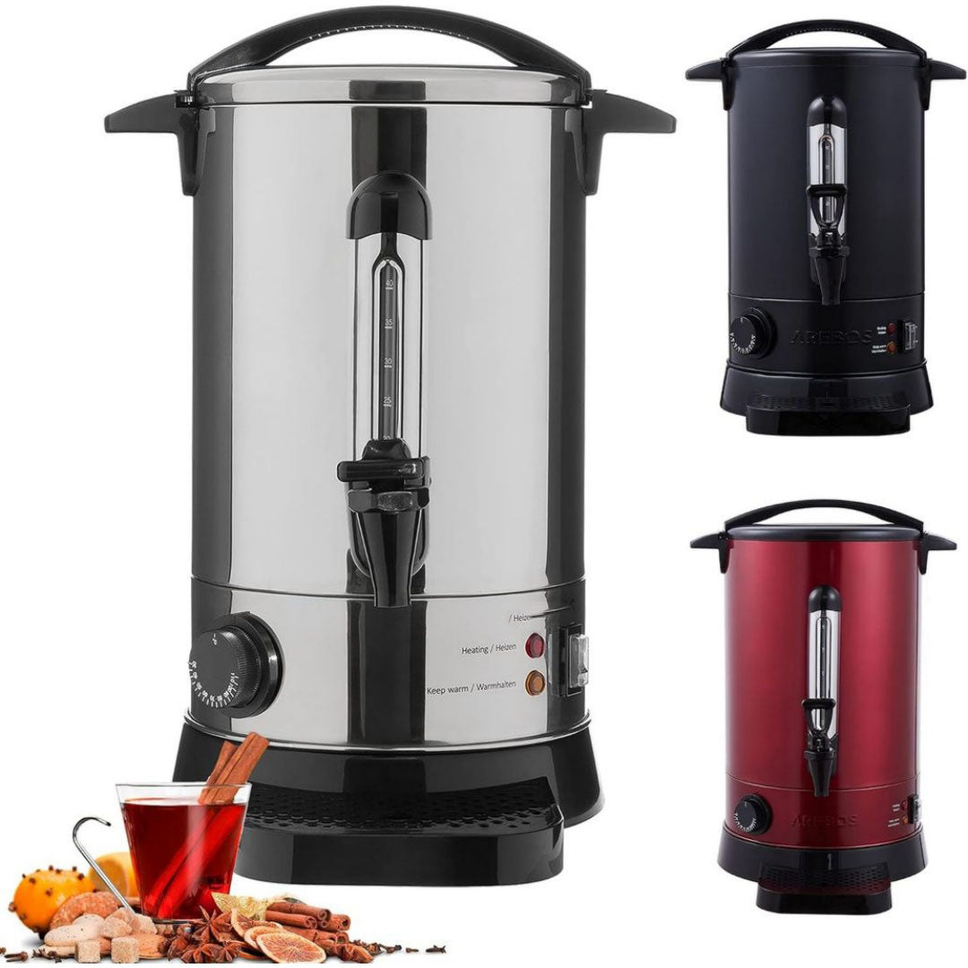Distributeur d'eau chaude en plastique alimentaire 1200 w 5 l bleu